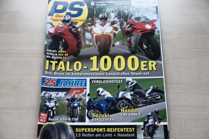 Deckblatt PS Sport Motorrad (06/2010)